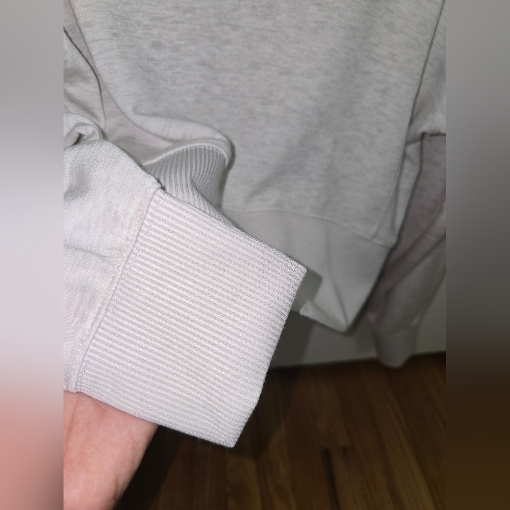 Danskin Off-White Quarter-Zip Pullover - Picture 4 of 8